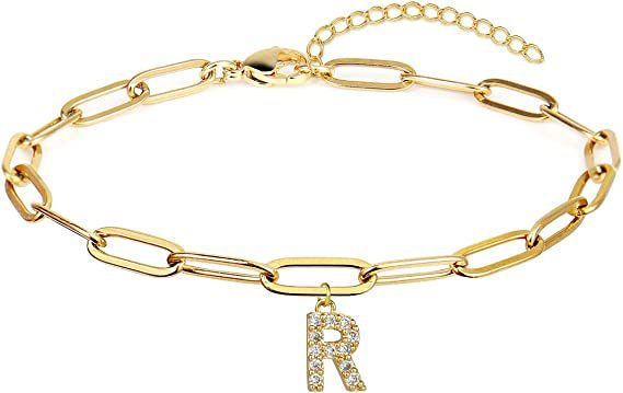 Women's Fashion 'Name Initial Letter' Bracelet