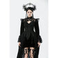 Dark in Love Erzebeth Lace Gothic Bolero Shrug in Black
