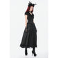Dark in Love Belladonna Floor-Length Vintage Skirt