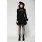 Dark in Love Inez Dark Elegant Velvet Lace Gown