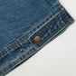 Punk Old Wash Denim Unisex Short Coat
