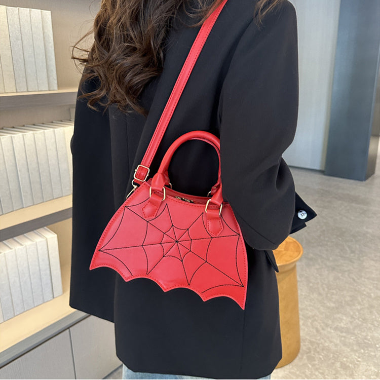 Spider Web Cross Body Handbag