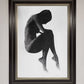 Dotted Figure Framed Poster