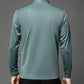 Men's Spring and Autumn Stretch Long-Sleeve Polo Collar Shirt