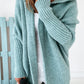 Hooded Bat-Sleeve Oversized Fashion Cardigan, Multi Colours