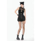 Dark in Love Ruth Mesh Strap Gothic Sleeveless Top