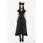 Dark in Love Belladonna Floor-Length Vintage Skirt