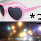 Night Lights 'Love' Special Effects Sunglasses