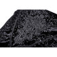 Dark In Love Zira Velvet Fishtail Midi Skirt