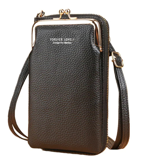 Forever Lovely Smart Phone Bag Purse with Shoulder Strap, Multi Colours