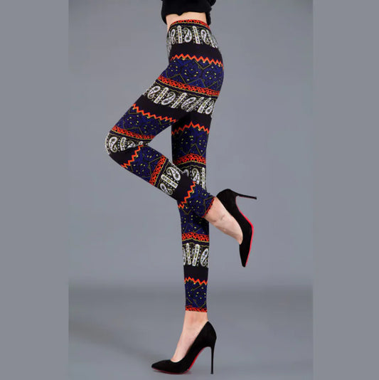 Art Print Women's Stretch Leggings, Multi Designs