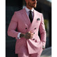 Men's Two-Piece Classic Business Suit, Plus Sizes