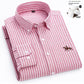 Classic Men's Oxford Cloth Button-Down (OCBD) Long-Sleeve Shirt, Plus Sizes