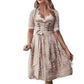 Heritage Embroidered Medieval Renaissance Dress