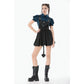 Dark In Love Lilith 'Bat' Harness Bubble Dress
