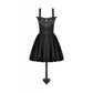 Dark In Love Lilith 'Bat' Harness Bubble Dress