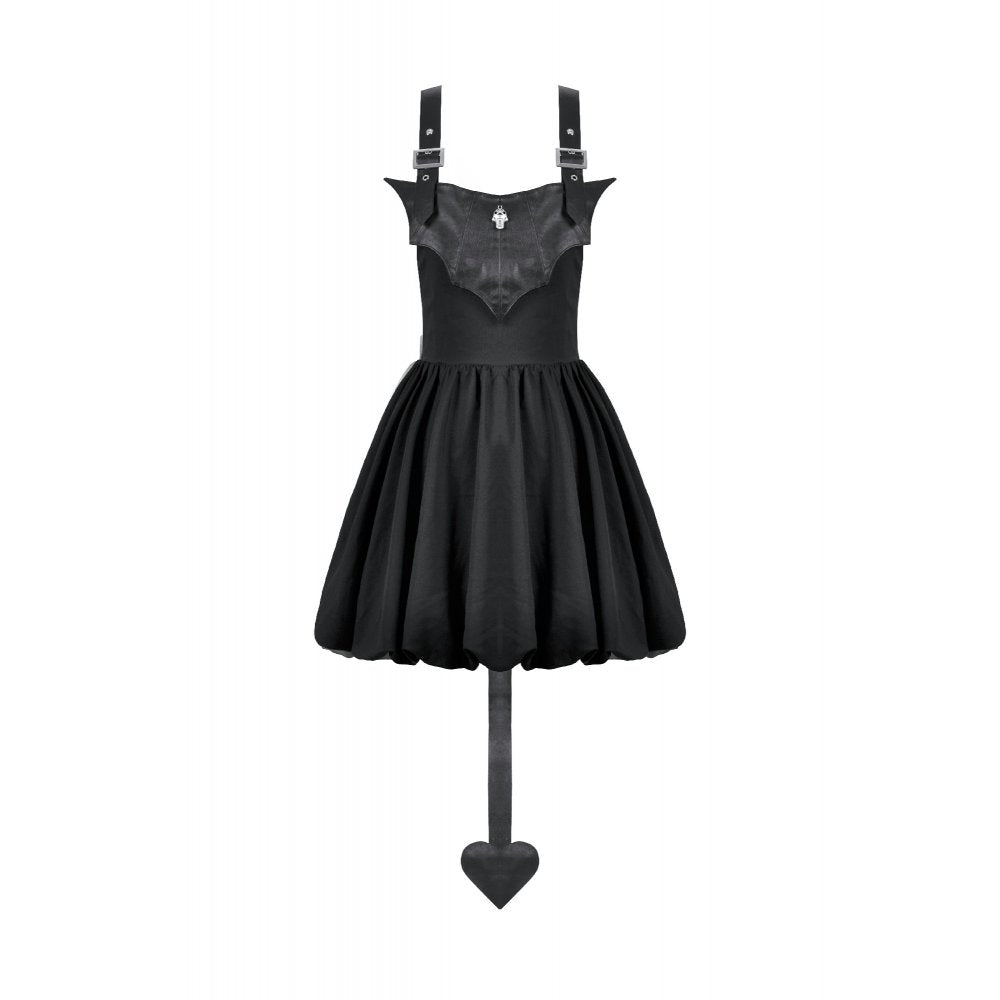 Dark In Love Lilith 'Bat' Harness Bubble Dress