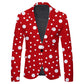 Men's Single Breasted Polka Dot, Bright Summer Stripes Tailored Jacket, Multi Designs