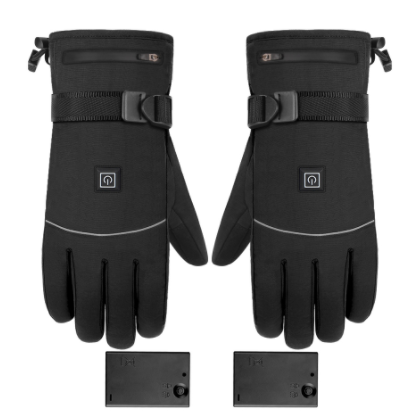 Rechargeable Heated Motorcycle Winter Touch Screen Gloves