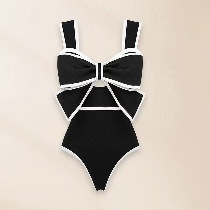 Women's One-Piece Classic Swimsuit with Matching Cover Up Skirt