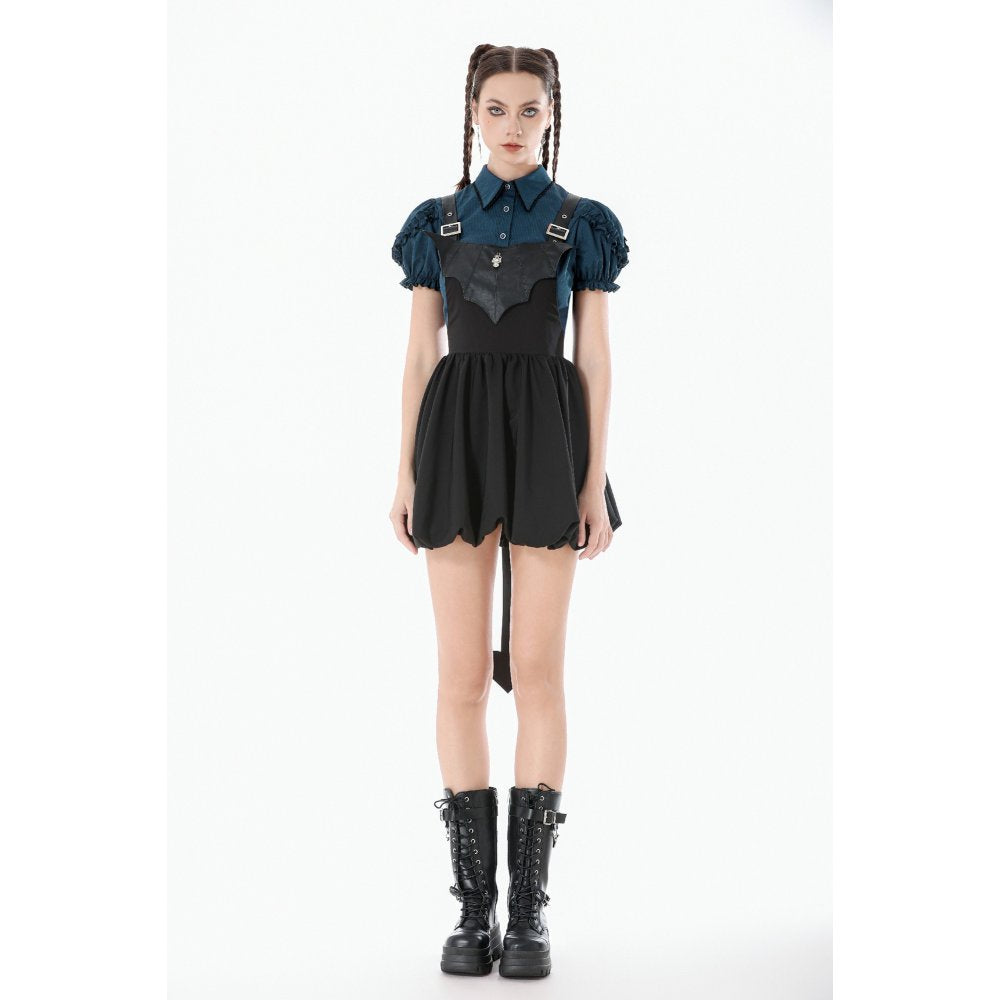 Dark In Love Lilith 'Bat' Harness Bubble Dress