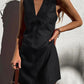 Vireous Summer Classic Cotton and Linen Sleeveless Mini Dress, Multi Colours