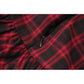 Dark in Love Morrigan Tartan Lace-Up Dress in Black