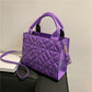 Vireous Diamond Lattice Shoulder Bag