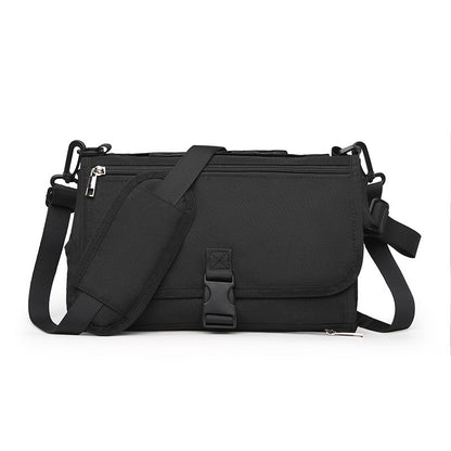 Portable Baby Nappy Pad, Multifunctional Outdoor Travel Folding Diaper Bag