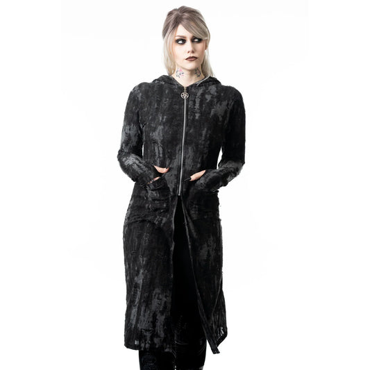 Heartless Ghoul Grunge Aesthetic Cardigan