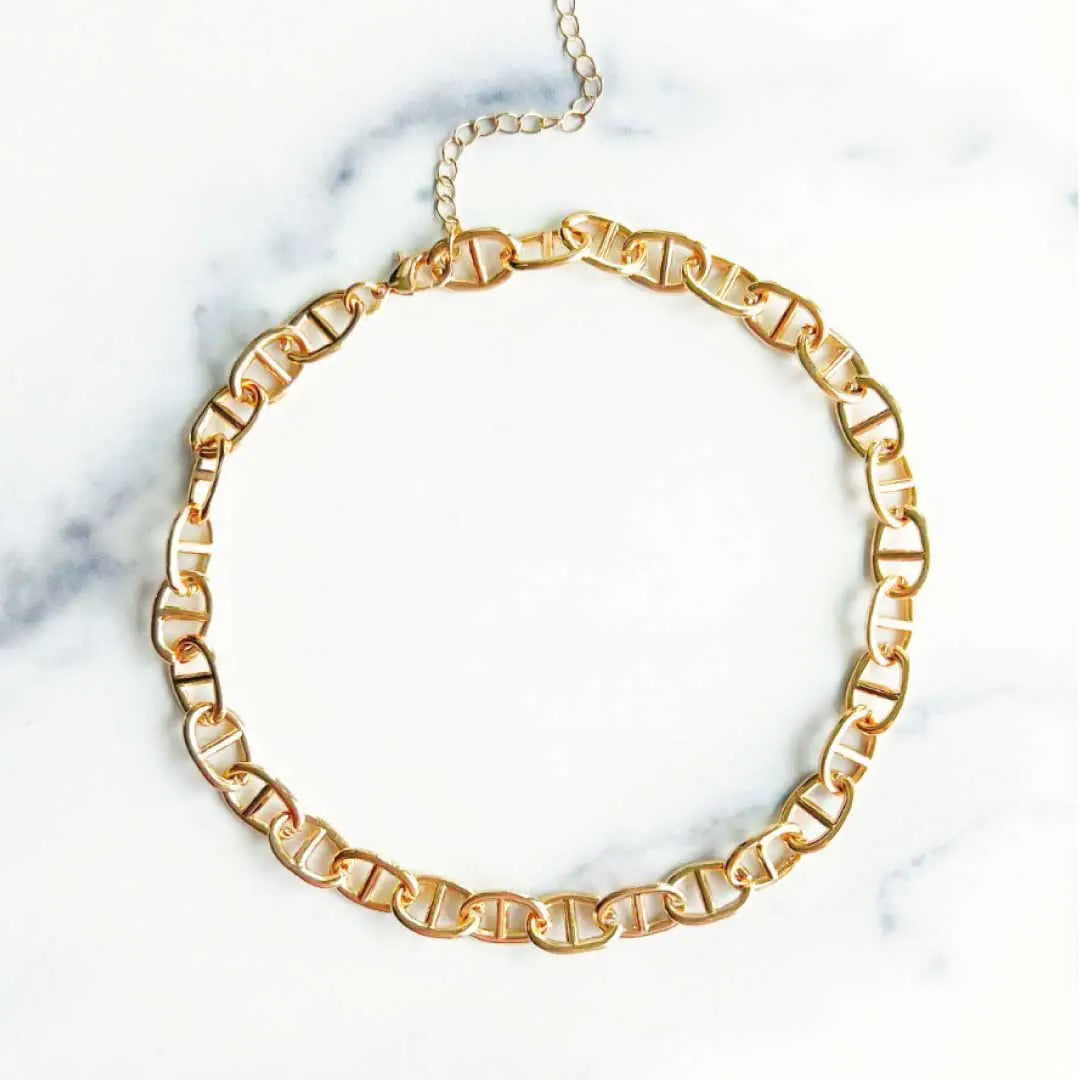 Elena Gold Vermeil Chain Necklace