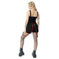 Heartless Honora Women's Check Shorts in Black & Red