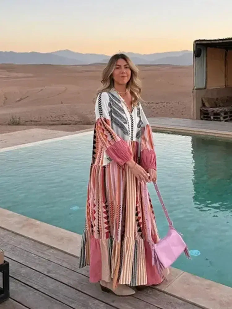 Casual Beach Vacation Robe, Candy Colours