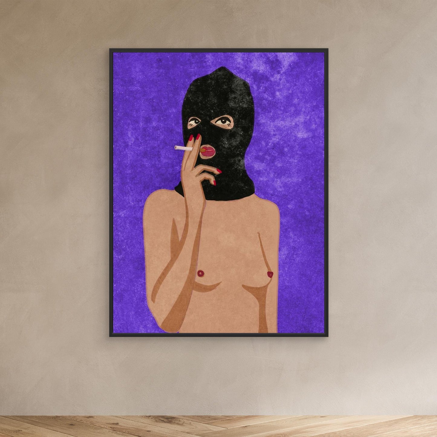 My Body is Not a Crime by Raissa Oltmanns, Canvas Art Print