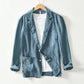 Vireous Men's Classic Luxury Linen Suit Jacket, Multi Colours