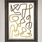 Line Squiggle Foil Art Print