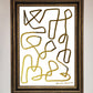 Line Squiggle Foil Art Print
