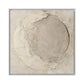Quiet Limestone Orbit Art Print, Extra Large, White Frame