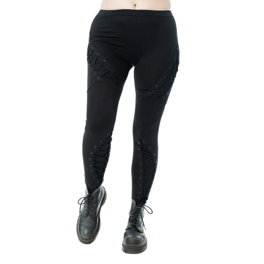 Poizen Industries Nightshade Laced Leggings