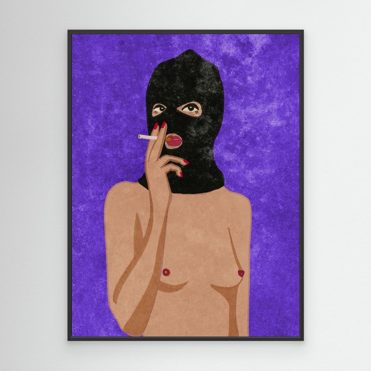 My Body is Not a Crime by Raissa Oltmanns, Canvas Art Print