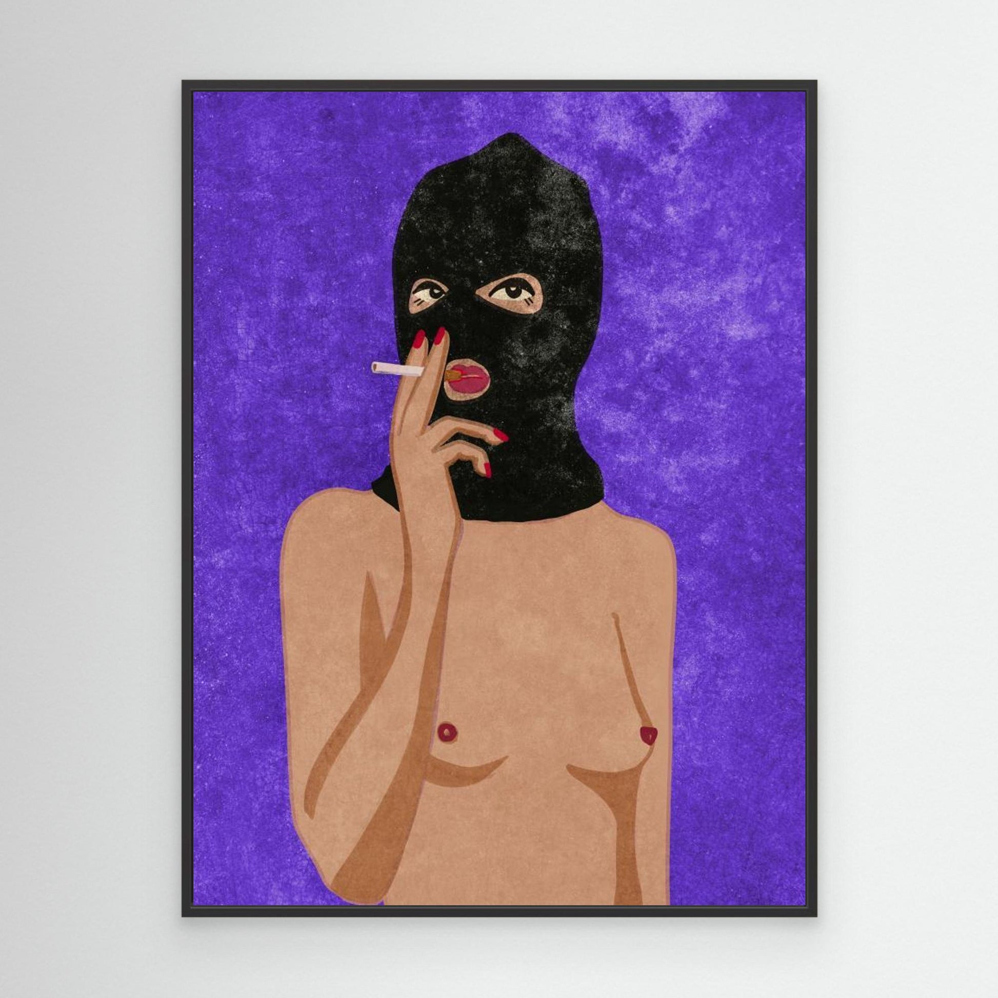 My Body is Not a Crime by Raissa Oltmanns, Canvas Art Print