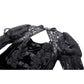 Dark in Love Onyx Romantic Gothic Velvet Lace Princess Gown
