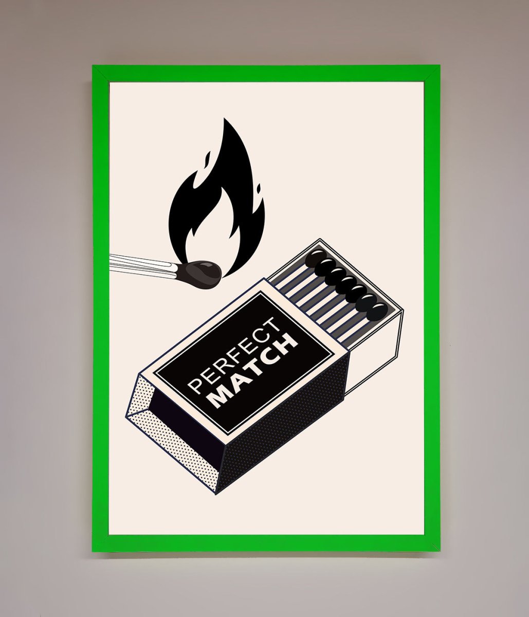 Perfect Match Framed Art Print