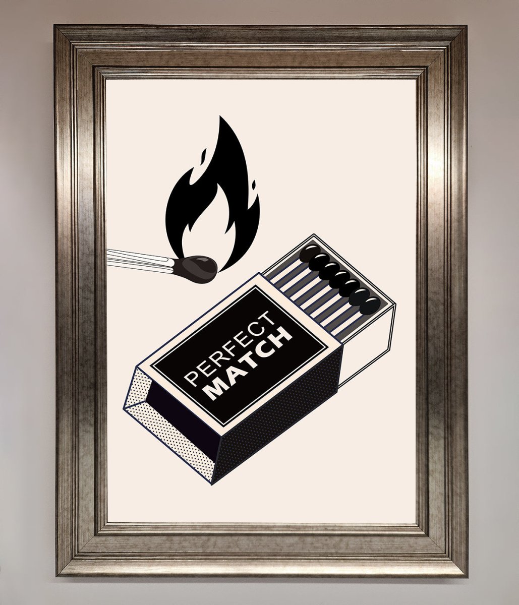 Perfect Match Framed Art Print