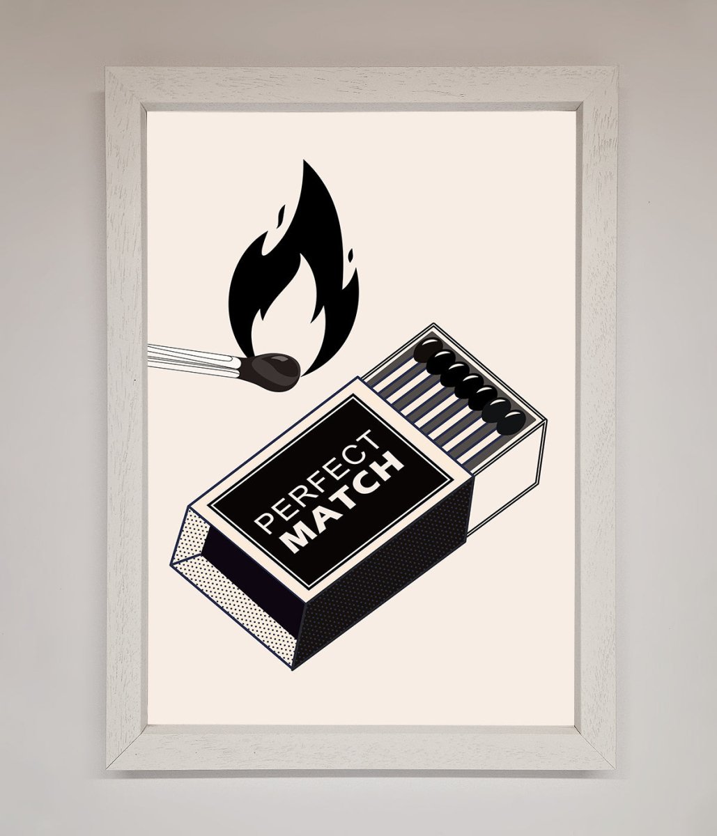 Perfect Match Framed Art Print