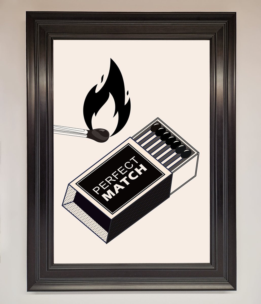 Perfect Match Framed Art Print