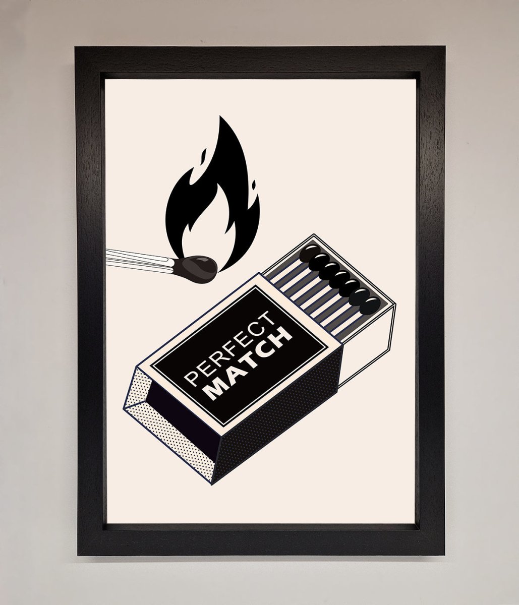 Perfect Match Framed Art Print