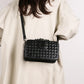 Grunge Aesthetic RIveted Crossbody Compact Square Handbag