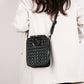 Grunge Aesthetic RIveted Crossbody Compact Square Handbag