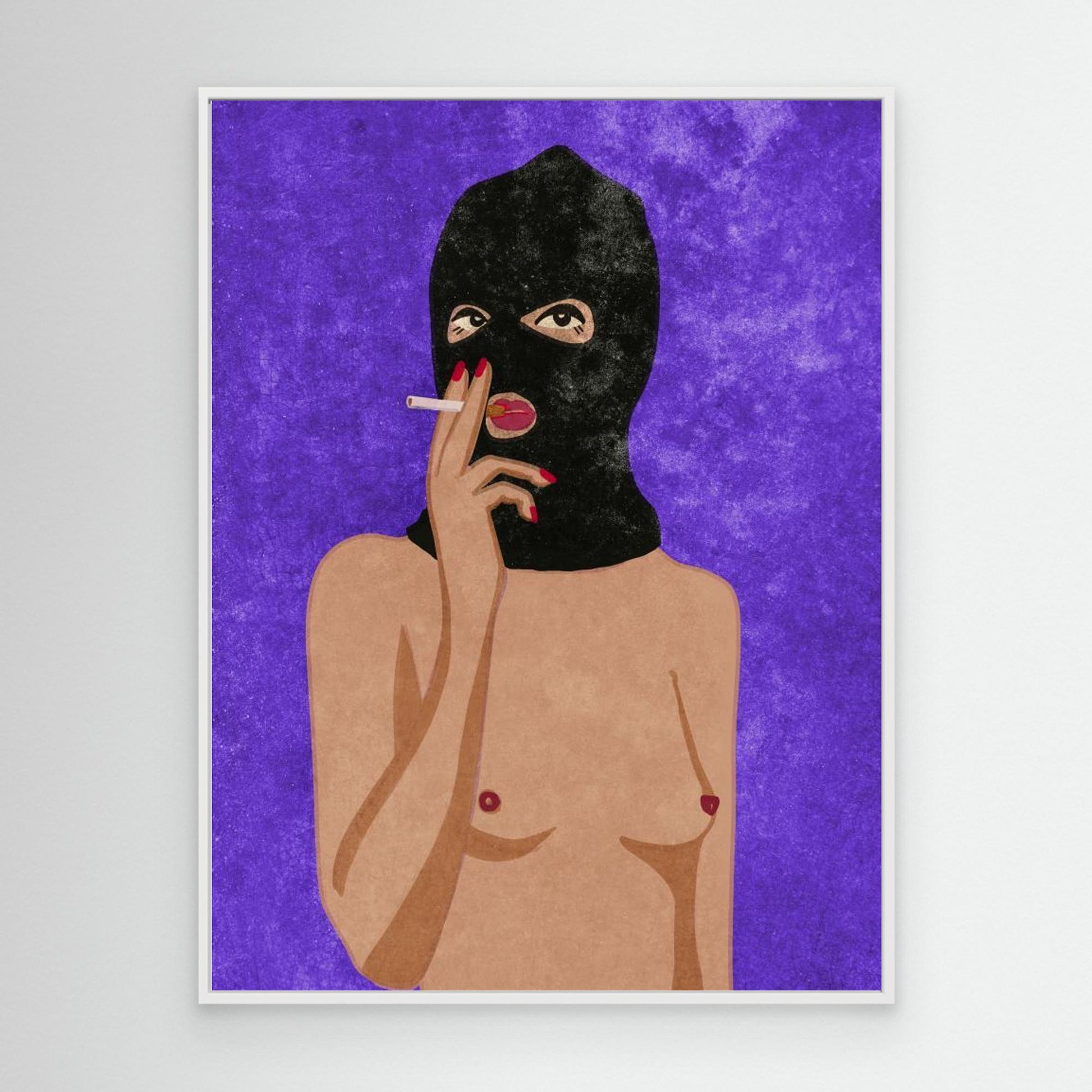 My Body is Not a Crime by Raissa Oltmanns, Canvas Art Print